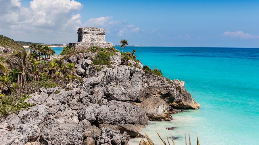 Voyage Mexique - Temple de Tulum - Amplitudes
