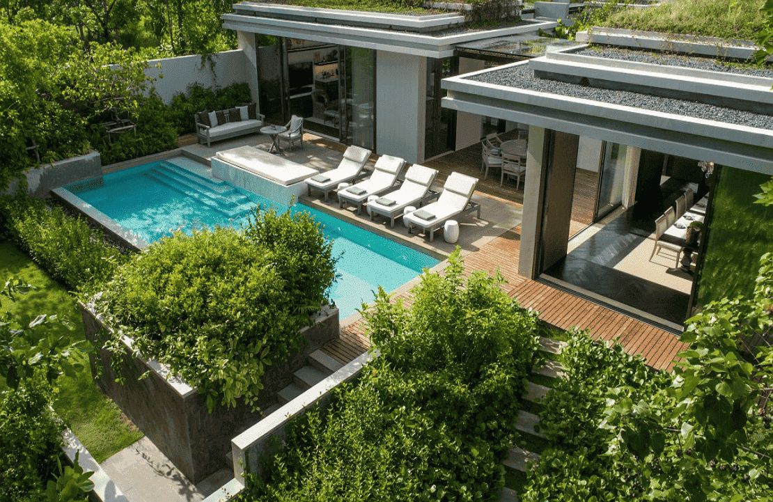 Hôtel en Thaïlande avec piscine privée – Confort et réconfort au bord des piscines privées du Rosewood Phuket - Amplitudes