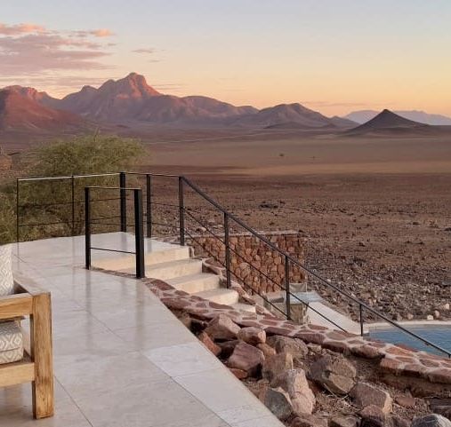Séjour au andBeyond Sossusvlei Desert Lodge - Le soleil se couche sur le désert du Namib - Amplitudes
