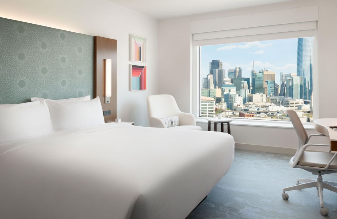 Séjour en hôtel de luxe à San Francisco - Une chambre panoramique au Luma SF Hotel - Amplitudes