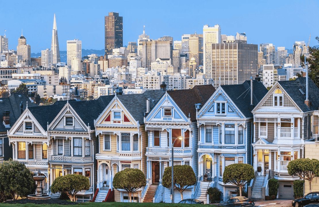 Que faire, quoi voir à San Francisco - Les Painted Ladies apportent leur touche de couleur - Amplitudes