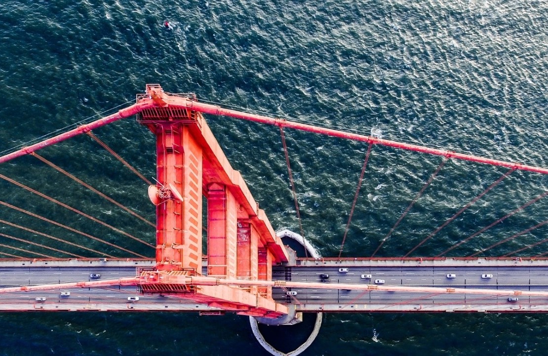 Point de vue Golden Gate - Sensation de liberté au-dessus du pont rouge en hydravion - Amplitudes