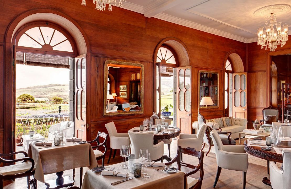 Voyage de luxe à l'île Maurice - restaurant du château de Bel Ombre - Amplitudes