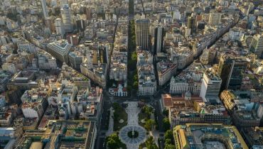 City trip à Buenos Aires - vue aérienne de Buenos Aires - Amplitudes