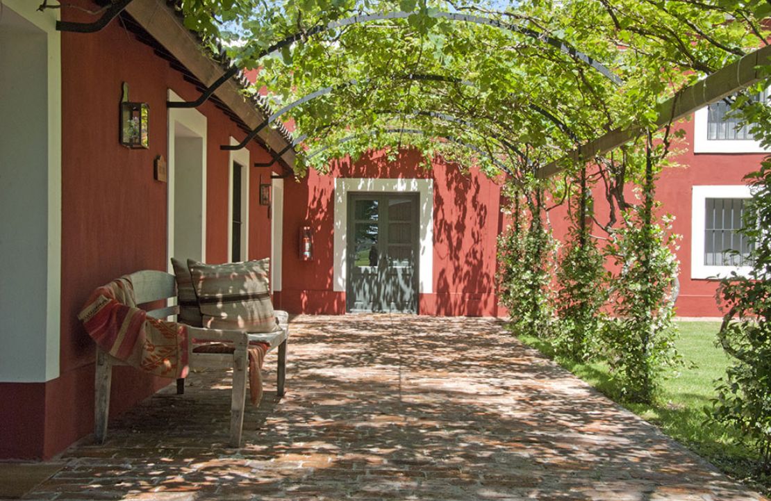 Séjour à la estancia la Bamba de Areco - patio extérieur - Amplitudes