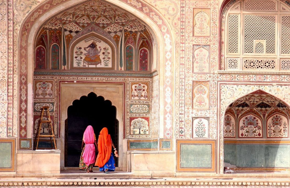 Voyage en Inde - Le fort d'Amber - Amplitudes