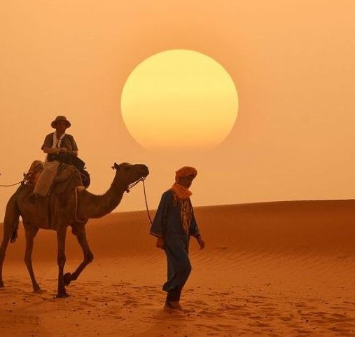 Voyage sur mesure au Maroc - Balade sur les dunes à dos de chameau – Amplitudes