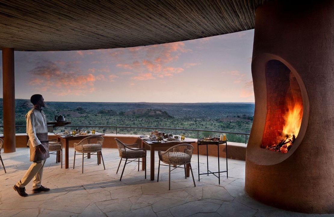 Safari somptueux au Kenya - Magnifique vue depuis andBeyond Suyian Lodge - Amplitudes
