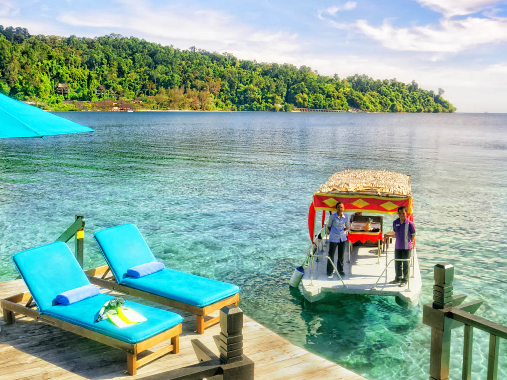 partir_borneo_gayana_eco_resort_plage_lagon