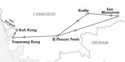 itineraire du voyage