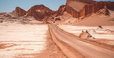 Vallée de la lune dans le désert d'Atacama - Chili