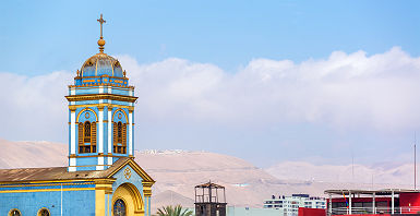 Eglise à Iquique - Chili
