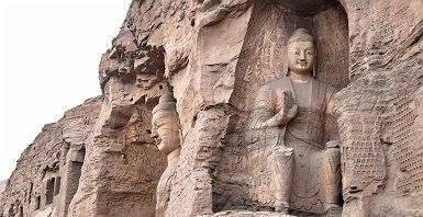 Grottes de Yungang dans la province de Shanxi - Chine