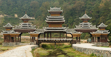 Zhaoxing - Village de Dong dans la province du Guizhou en Chine