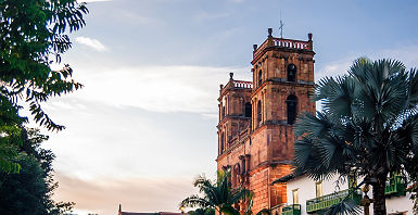 Cathedrale de Barichara en Colombie