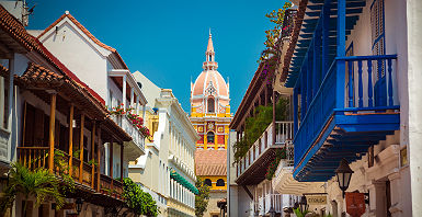 Rue de Carthagène - Colombie