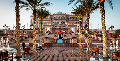 Emirates Palace à Abu Dhabi - Emirats Arabes Unies