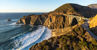 La côte de Big Sur en Californie - Etats Unis
