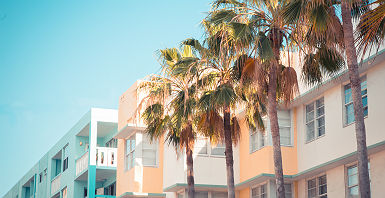 Etats-Unis - Architecture atypique du quartier Art Deco à South Beach