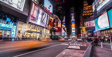 New York de nuit - Etats-Unis