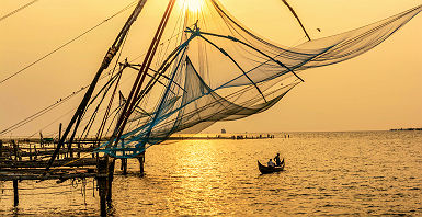 Pêche à Cochin - Inde