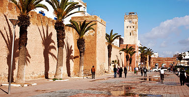 La ville d'Essaouira au Maroc