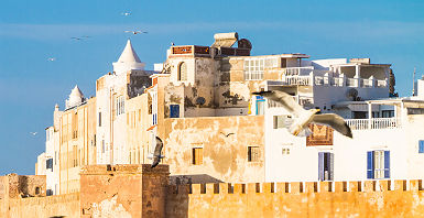 La ville d'Essaouira au Maroc