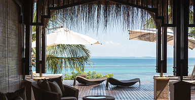 Anantara Bazaruto Island Resort - Espace spa extérieur