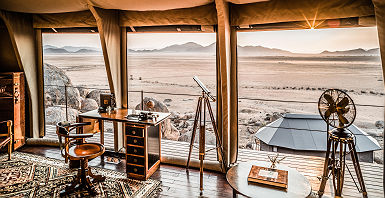 Zannier Hotel Sonop dans le désert du Namib