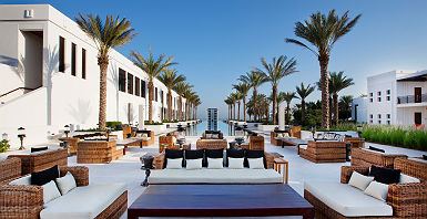 Hôtel The Chedi Muscat- Espace piscine
