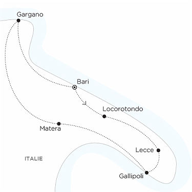 itineraire du voyage