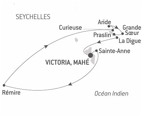 itineraire du voyage