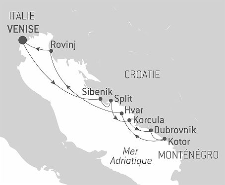 itineraire du voyage