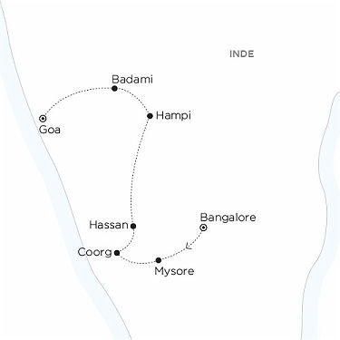 itineraire du voyage