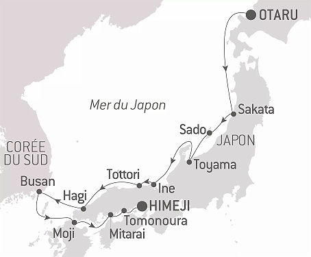 itineraire du voyage