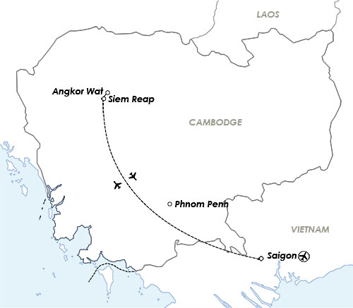 itineraire du voyage