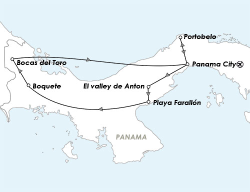 itineraire du voyage