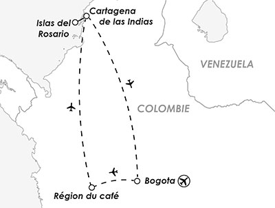 itineraire du voyage