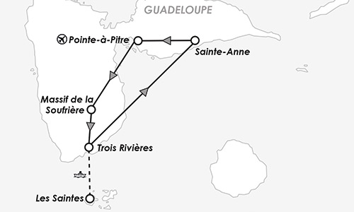 itineraire du voyage