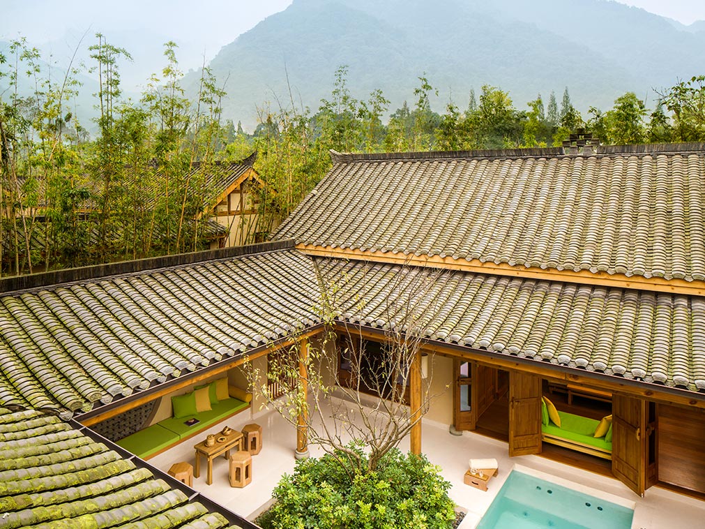 sejour_amplitudes_chine_sichuan_six_senses_piscine