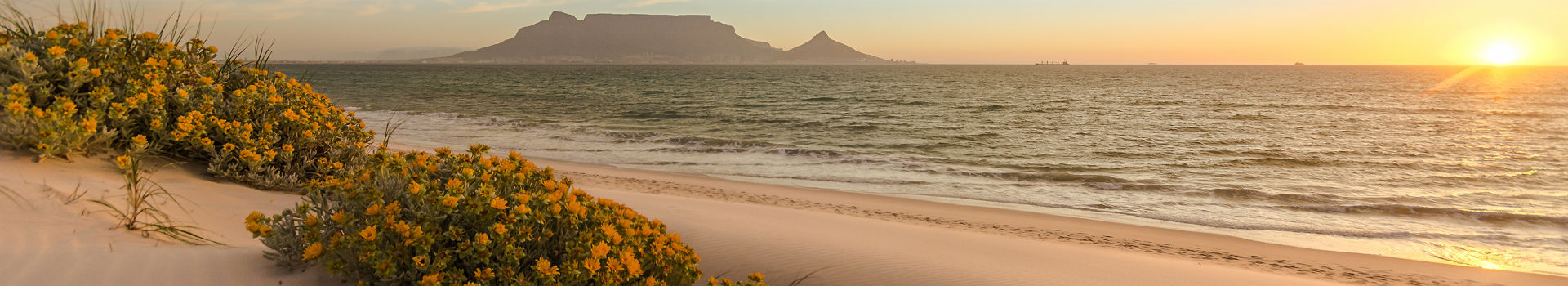 Afrique du Sud - Vue sur la plage, Cape Town