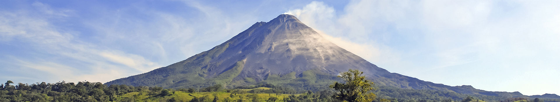 Costa Rica - Vue sur le volcan Arenal