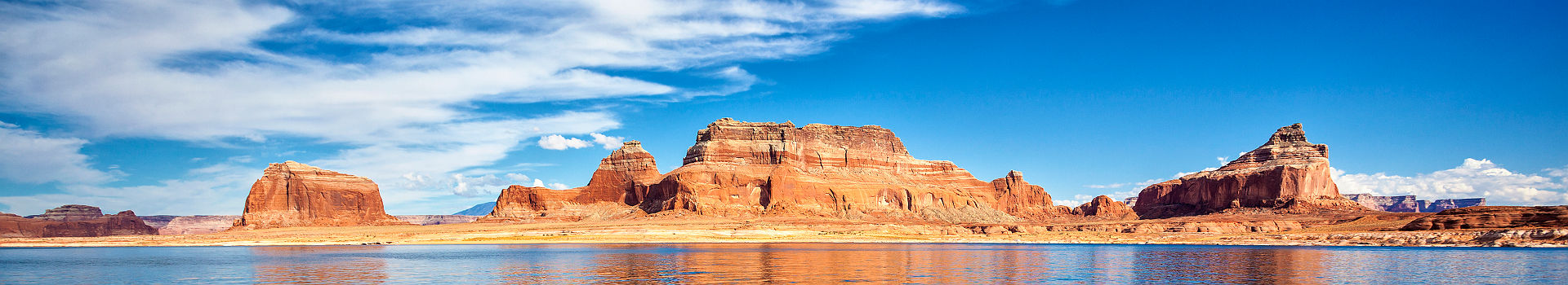 La Lac Powell en Arizona, Etats-Unis