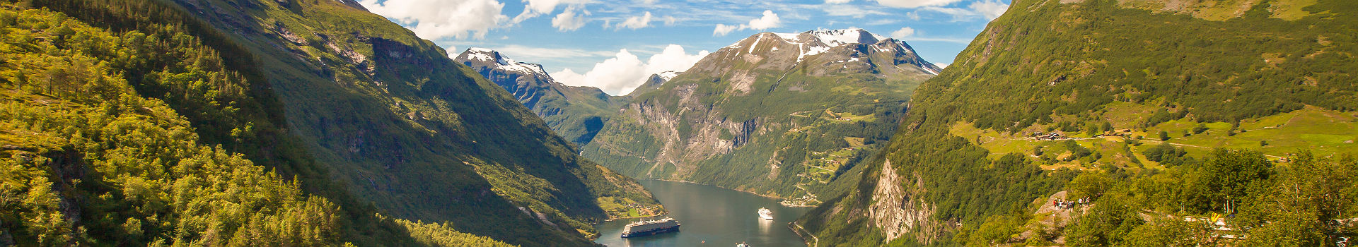 Norvège - Vue sur le Fjord Geiranger