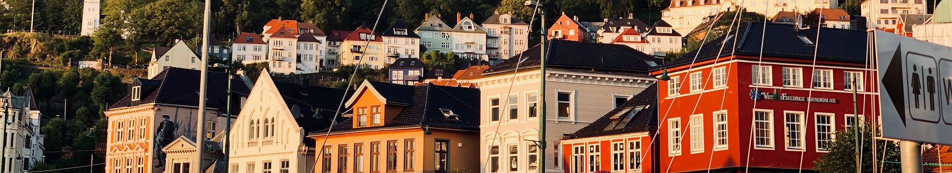Façade colorée du port de Bergen
