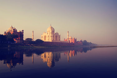Le Taj Mahal à Agra - Inde