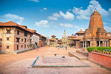 Durbar Square (Place du Darbâr) à Bhaktapur - Népal
