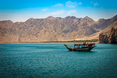 Oman - Balade en bateau dans l'océan indien