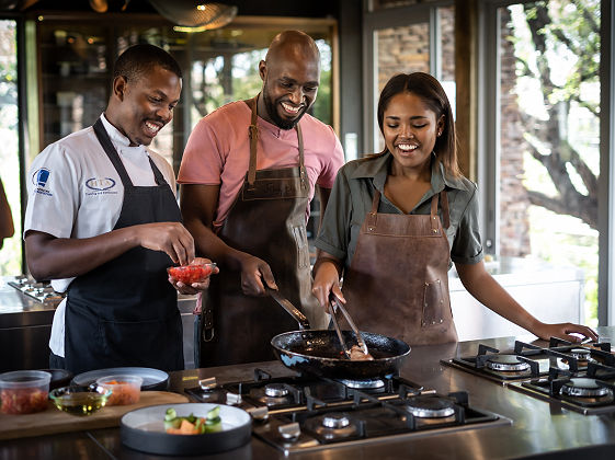 Cours de cuisine au Singita Lebombo Lodge