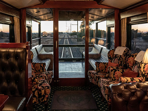 Interieur d'un train Rovos Rail - Greg Beadle